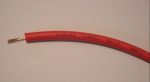 PVC-P7  rézszálas PVC gyújtókábel piros